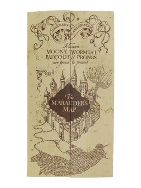 Harry Potter WWOHP Universal Studios BRAND NEW Sealed The Marauder’s Map